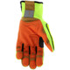 MCR Safety FF2931 Predator Mechanics Gloves - ANSI A5 Cut Resistant - D3O Padded Palm - PD6 TPR for Impact Protection