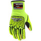 MCR Safety FF2931 Predator Mechanics Gloves - ANSI A5 Cut Resistant - D3O Padded Palm - PD6 TPR for Impact Protection