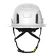 HexArmor 16-30001 Ceros XT400 Type II Full Brim Safety Helmet, White