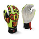 Radians RWG122 Cotton Corded Palm/Spandex back with TPR Impact Glove