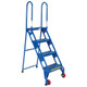 Vestil FLAD-4 Folding Ladder With Wheels 40"