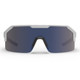 HexArmor 13-11005-15 Shockwave Black and White Blue Mirror Lens Anti-Fog Lifestyle Safety Glasses