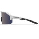 HexArmor 13-11005-15 Shockwave Black and White Blue Mirror Lens Anti-Fog Lifestyle Safety Glasses