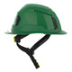 HexArmor 16-30004 Ceros XT400 Type II Full Brim Safety Helmet, Green