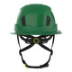 HexArmor 16-30004 Ceros XT400 Type II Full Brim Safety Helmet, Green