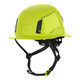HexArmor 16-30010 Ceros XT400 Type II Full Brim Safety Helmet, Hi Vis Yellow
