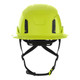 HexArmor 16-30010 Ceros XT400 Type II Full Brim Safety Helmet, Hi Vis Yellow
