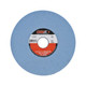 CGW 34325 7" X 1/2" X 1-1/4" T1 AZ-60J 60-Grit Premium Blue Aluminum Oxide Surface Grinding Wheel