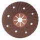 CGW 35841 7" X 7/8" Type 29 36-Grit Brown Aluminum Oxide Red Fiber Backing Semi-Flex Disc