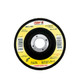 CGW 45082 9" X 1/4" X 5/8"-11 WA24-R Type 27 24-Grit White Aluminum Oxide Grinding Wheel