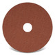 CGW 48184 4-1/2" Dia x 7/8" 50-Grit Ceramic Red Fiber Disc