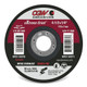 CGW 54270 4-1/2" X 1/4" X 7/8" Type 27, 24-Grit Ceramic Grinding Wheel