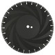 CGW 70432 20" X .17" X 1" Type 1 30-Grit Diamond Cutting Wheel