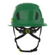 HexArmor 16-30004M Ceros XT400 Type II Full Brim Safety Helmet with MIPS, Green