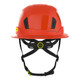 HexArmor 16-30005M Ceros XT400 Type II Full Brim Safety Helmet with MIPS, Orange