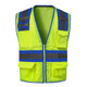 GSS Safety 1523 Class 2 Safety Vest w/Colored Trim - Blue