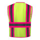 GSS Safety 1529 Class 2 Safety Vest w/Colored Trim - Pink