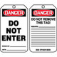Accuform NMC MDT187CTP OSHA Danger Safety Tag: Do Not Enter Card Stock 25/Pack