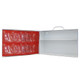 Aero Healthcare AKME2PUS SUREFILL First Aid Metal Cabinet 2 Shelf Empty with pocket (not installed)