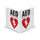 Aero Healthcare CA-P7-CR2 CARDIACT LIFEPAK CR2 Semi-automatic, Cellular, Eng. Handle Standard Cabinet