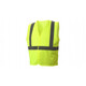 Pyramex Safety RVHLM2910VP Safety Vest - Lime ANSI Type R Class 2 Vend Packed