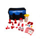 Zing Green 7681 Deluxe Electrical Lockout Bag Kit