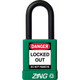 Zing Green 7035 Recyclockout Safety Padlock, 1.5" Shackle, Keyed Alike, Green