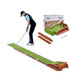 VEVOR - Golf Putting Mat,5 Hole Indoor Golf Putting Wrinkle-Free Golf Training Aid, Mini Golf Set with Auto-Ball Return - Green