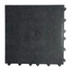 Ergo Advantage HDA1-SMB 18" Safe-Flex HD Smooth Top Black Anti-Fatigue Tile