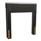 Vestil D-150/650-18 Vinyl-Coated Nylon Dock Seal/Shelter Combination 18 In. 8 Ft. x 10 Ft. Black