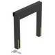 Vestil D-350-13 Nylon (Vinyl) Dock Seal 13 In. 8 Ft. x 9 Ft. Black