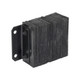 Vestil 1014-4.5F Laminated Rubber Dock Bumper 10 In. x 14 In. x 4-1/2 In. Black