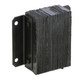 Vestil 1212-4.5 Laminated Rubber Dock Bumper 12 In. x 12 In. x 4-1/2 In. Black