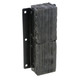 Vestil V-1124-6 Rubber Laminated Dock Bumper 24 In. x 11 In. x 6 In. Black