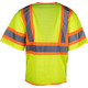PIP 333W6350H-OR ANSI Type R Class 3 Women's Contoured Reversible Puffer Jacket Hi-Vis Orange