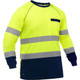 PIP 313M6118T-YN/S ANSI Type R Class 3 Long Sleeve Shirt with Navy Bottom