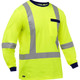 PIP 313M6118X-Y/S ANSI Type R Class 3 and CSA Z96 Class 2 X-Back Long Sleeve Shirt