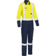 PIP 385WFRHC-YN/S AR/FR Women's Ripstop Coverall with Navy Bottom - Industrial Wash Durable