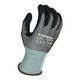 Armor Guys 00-841 18g Gray Kyorene Pro Liner With Black HCT Micro Foam Nitrile Palm Coating With Dots, Thumbcrotch Reinforcement, Touch Screen, ANSI A4
