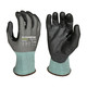Armor Guys 00-843 18g Gray Kyorene Pro Liner With Black PU Palm Coating, Thumbcrotch Reinforcement, Touch Screen,ANSI A4