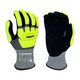 Armor Guys 00-877 18g Gray Kyorene Pro Liner With Black HCT Micro Foam Nitrile Palm Coating and Back Protection, Thumbcrotch Reinforcement, Touch Screen, ANSI A7