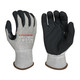 Armor Guys 00-300 13g Gray Kyorene Liner With Black HCT Micro Foam Nitrile Palm Coating And Reinforced Thumb Crotch, ANSI A3