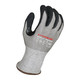 Armor Guys 00-600 13g Gray Kyorene Liner With Black HCT Micro Foam Nitrile Palm Coating And Reinforced Thumb Crotch, ANSI A6