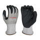 Armor Guys 00-600 13g Gray Kyorene Liner With Black HCT Micro Foam Nitrile Palm Coating And Reinforced Thumb Crotch, ANSI A6