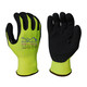 Armor Guys 04-300HV 13g ExtraFlex Cut Resistant Hi-Vis Yellow Engineered Liner With Black HCT Micro Foam Nitrile Palm Coating And Nitrile Reinforced Thumb Crotch, ANSI A3