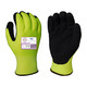 Armor Guys 04-011 13g ExtraFlex Hi-Vis Yellow Nylon Liner With 7g Poly-Acrylic Lining With Black HCT Micro Foam Latex Palm Coating