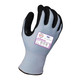 Armor Guys 04-311 13g ExtraFlex Cut Resistant Light Blue Engineered Liner With 7g Poly-Acrylic Lining, Black Nitrile Micro Foam HCT Palm Coating And Nitrile Reinforced Thumb Crotch, ANSI A4