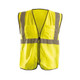 Occunomix ECO-GCS-O Mesh Surveyor Vest W/Zipper Hi-Vis Orange