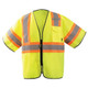 Occunomix ECO-GCZ32T-O Mesh Two-Tone Vest W/Zipper Hi-Vis Orange