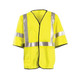 Occunomix FR-VCR1213-Y Flame Resistant Single Stripe Solid Vest Hi-Vis Yellow